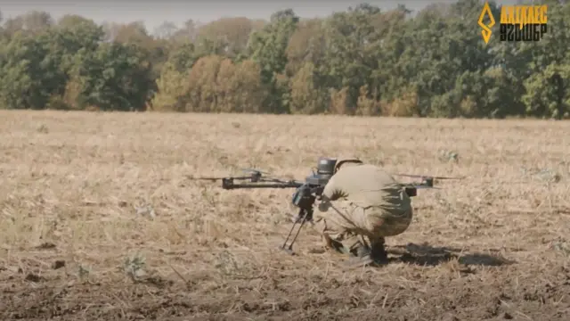 Боєць батальйону "Ахіллес"