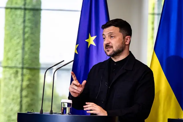 Владимир Зеленский в Берлине