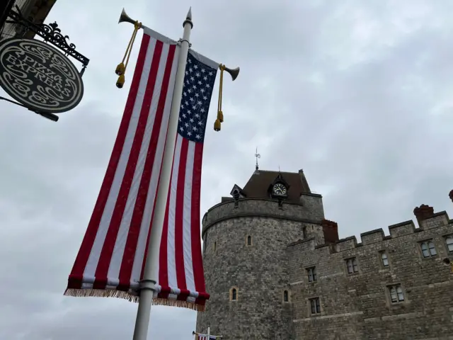 Виндзор, флаг США