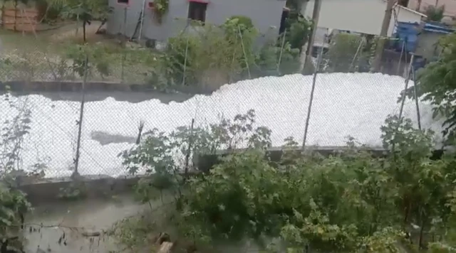 ధరణి కాలనీలో నురగ