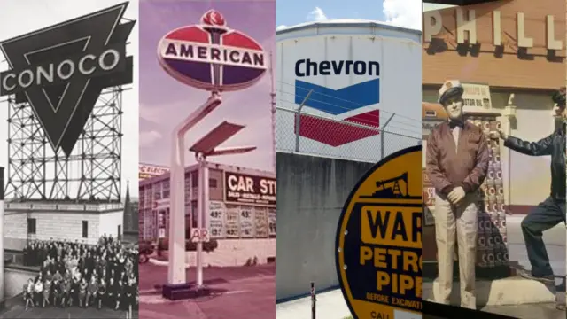 Shirkadaha Conoco, Amoco, Chevron, iyo Phillip. 