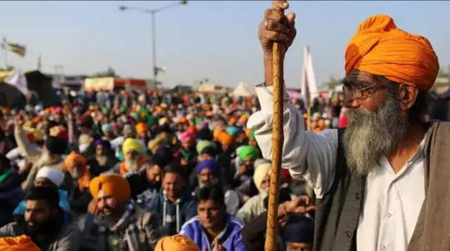 किसान आंदोलन से संबंधित तस्वीर