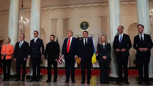 Саміт у Вашингтоні, 18 серпня 2025 року