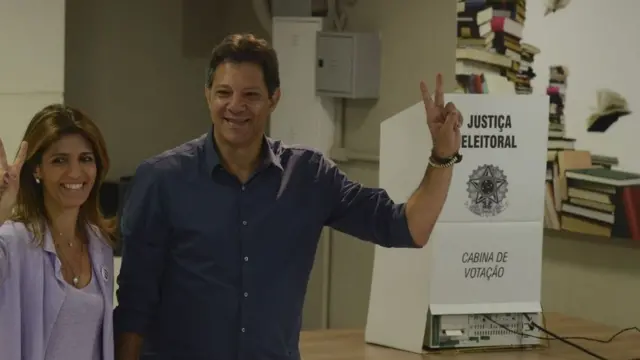 Haddad após votar