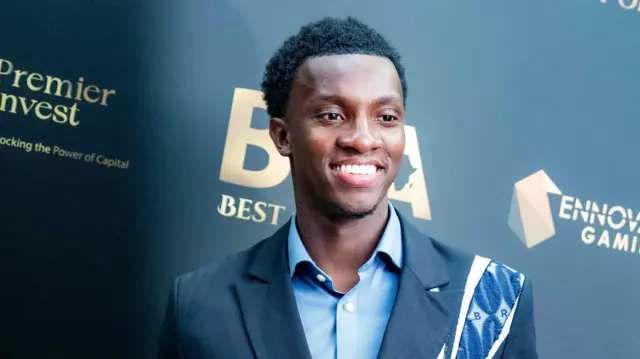 Nketiah wear suit for di Best of Africa awards