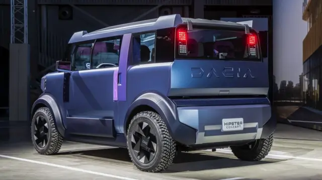 در طراحی داچیا هیپستر از مدل‌های کلاسیکی مانند سیتروئن 2CV الهام گرفته شده است