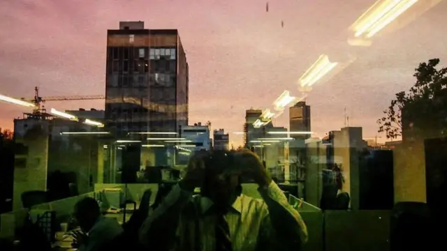 Imagen de Ciudad de México desde un edificio de la ciudad.