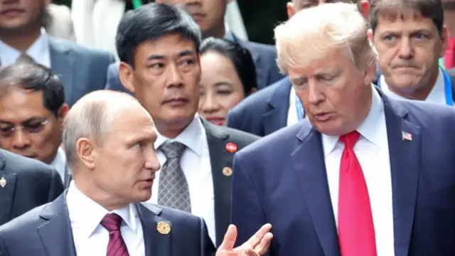 Donald Trump dan Vladimir Putin