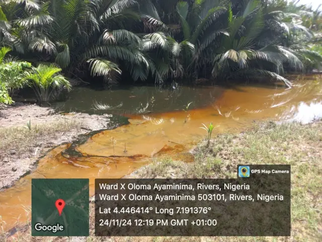 Oil spill for Iloma Community 