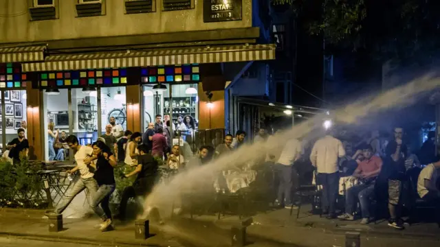 Personas en la calle