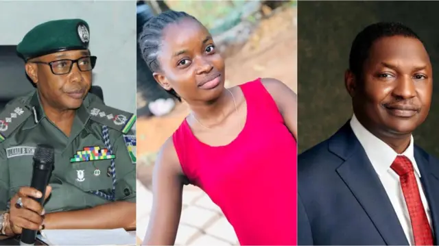 Usman Alkali Baba, Gloria Okolie na Abubakar Malami