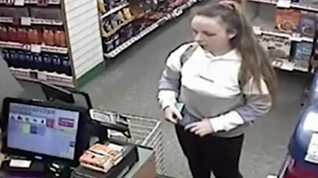 CCTV show Williams for one shop for Blackpool
