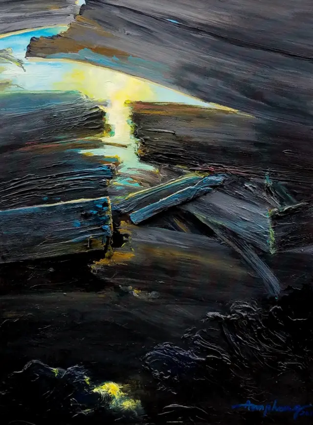 Ann Phong, Thuyền đánh cá về từ đường lưỡi bò, 2019