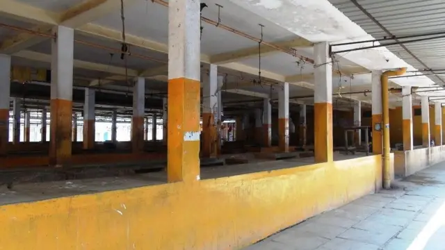 மூடப்பட்டுள்ள கடைகள், சந்தைகள்