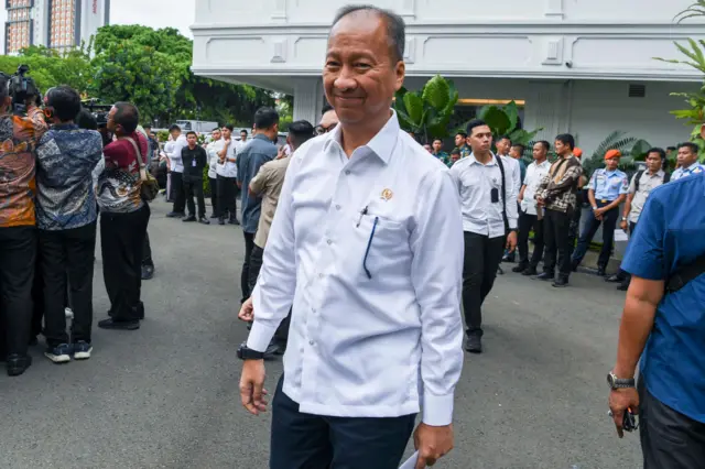 Menteri Perindustrian Agus Gumiwang Kartasasmita.