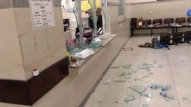 पाकिस्तान में अस्पतालों पर हमले