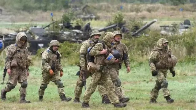 ২০২১ সালের সেপ্টেম্বরে ইউক্রেনে নেটো বাহিনীর সাথে ইউক্রেনিয়ান সেনাদের যৌথ মহড়া