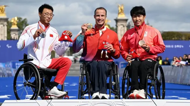 陸上男子マラソン(車いすT54)のメダリスト