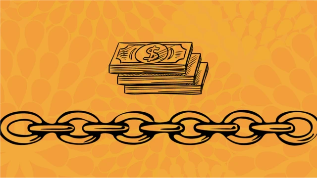 رسم نقود وسلاسل