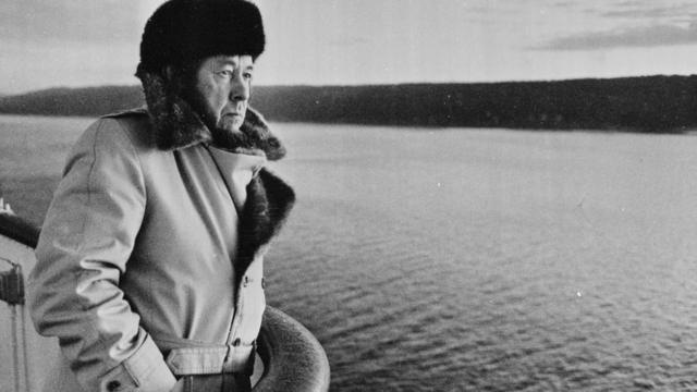 Александр Солженицын. Норвегия. 1974 года.