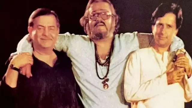 راج کپور اپنے بھائی ششی کپور اور شمی کپور کے ساتھ