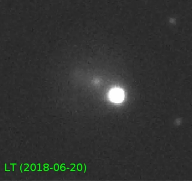 Фазодаги портлашни телескоп "илғаб олиши"