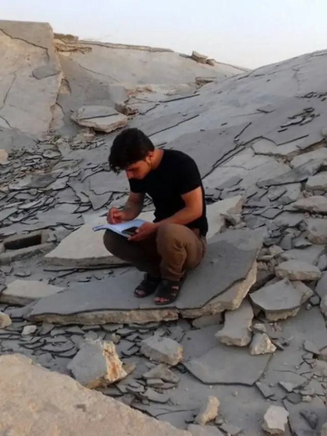 Estudiante de medicina en Siria