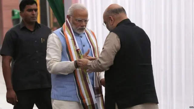 అమిత్ షా, మోదీ