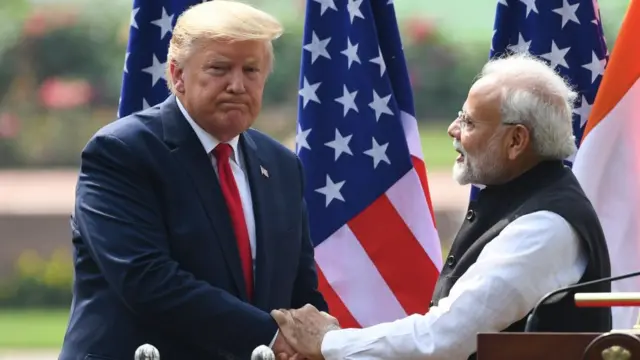 నరేంద్ర మోదీతో ట్రంప్