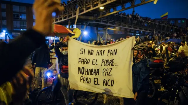 Protestas en Colombia