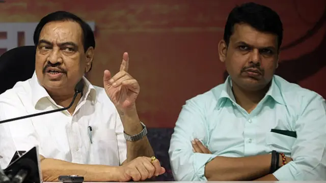 एकनाथ खडसे, देवेंद्र फडणवीस