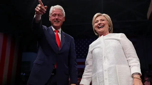 Bill y Hillary Clinton
