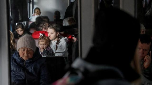 Эвакуация из Киева во Львов