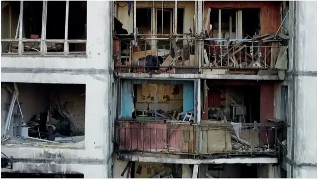 Ogbunigwe ndị Russia agbariela ọtụtụ ụlọ na Ukraine