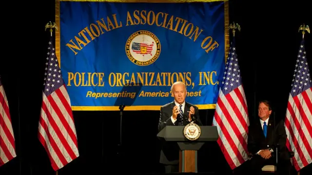 Biden'ın polis teşkilatıyla ilişkileri hep iyi oldu