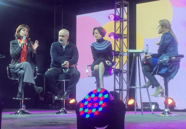 Escenario del festival "100 mujeres"