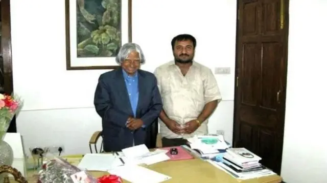 અબ્દુલ કલામ સાથે આનંદ કુમાર