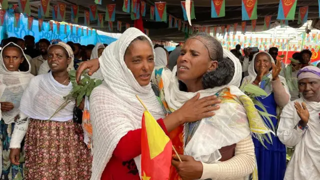 ኣብ ዛላምበሳ ዝተረኽበ መዳውብቲ ህዝቢ ኤርትራን ትግራይን