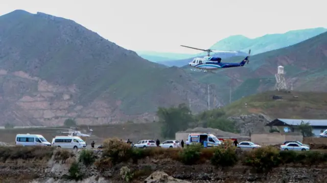 हेलीकॉप्टर की आख़िरी तस्वीर