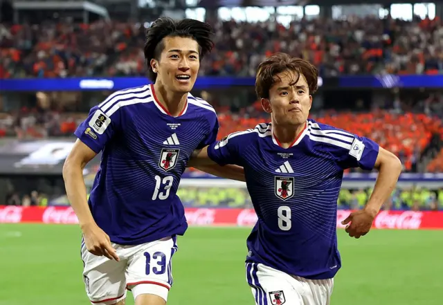 Jogadores do Japão