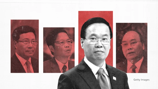 Ông Võ Văn Thưởng, ông Nguyễn Xuân Phúc, ông Phạm Bình Minh và ông Trần Tuấn Anh đều là nguyên ủy viên Bộ Chính trị khóa 13