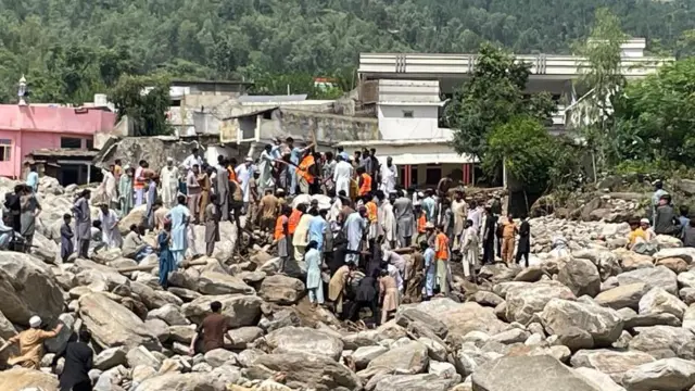 بونیر میں تباہی