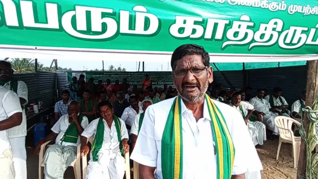போராடும் விவசாயி