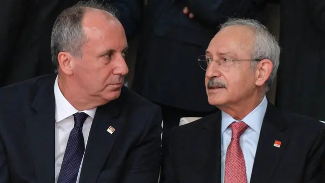 Muharrem İnce ve Kemal Kılıçdaroğlu