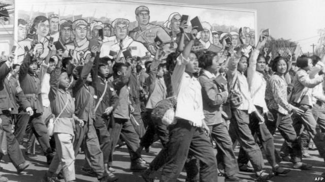 демонстрация в Китае в 60-х