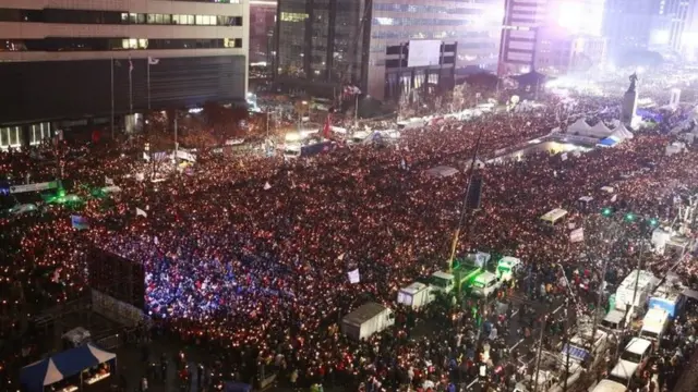 تظاهرات سئول