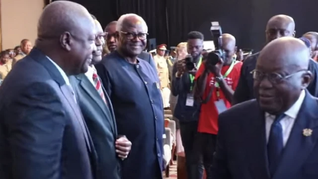 President Nana Akufo Addo and John Mahama