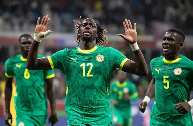 لاعبو منتخب السنغال