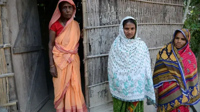 আসামের কামরূপে বাঙালি মুসলিম নারীরা