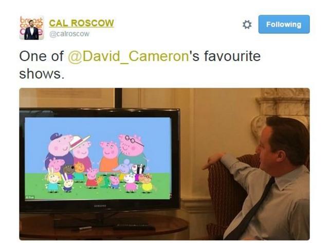 What's David Cameron watching on the telly, exactly? - BBC News